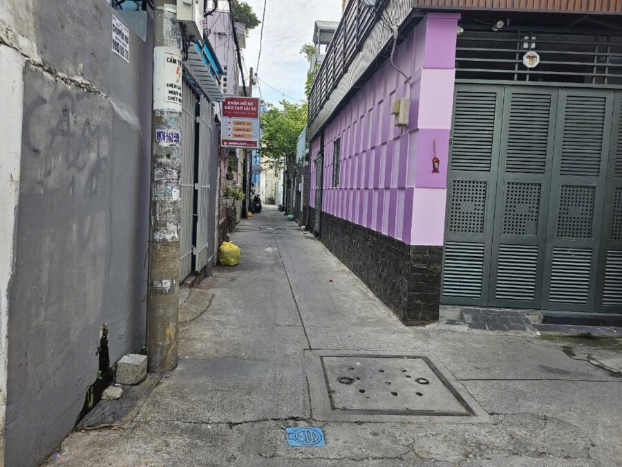 Bán Nhà 3 tầng hẻm đường Lê Lợi Gò Vấo - Sân thượng