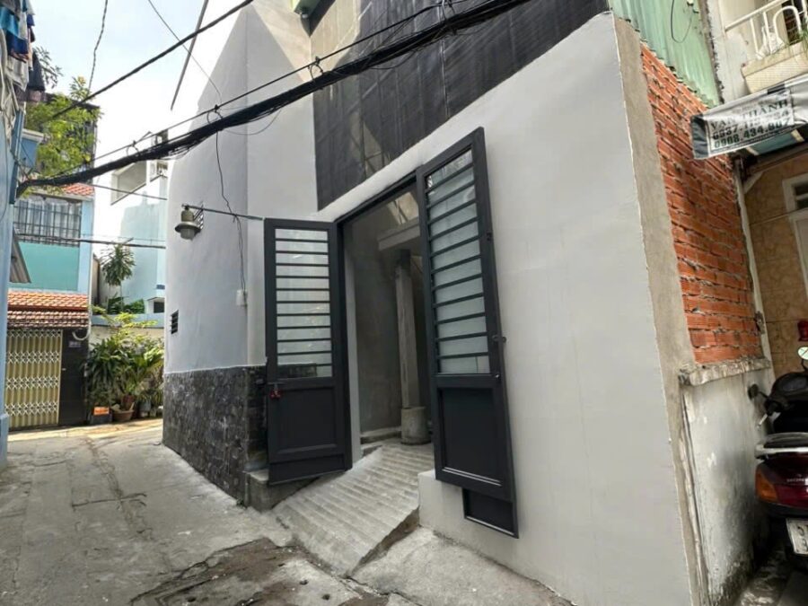 Nhà hẻm xe hơi 298 Nơ Trang Long, phường 12, Bình Thạnh