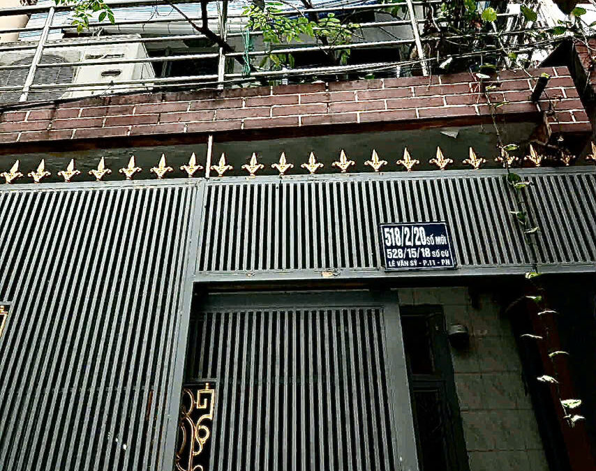 Nhà hẻm Lê Văn Sỹ, P11, Phú Nhuận